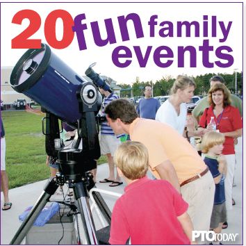 Need a quick idea for an end-of-year family event at your school? Check out these ideas for PTO and PTA leaders! Pta Give Back Ideas, Family Nights At School, Fun Events For Elementary School, Parent Events At School, Parental Involvement Ideas, School Family Event Ideas, School Family Night Ideas Events, Pta Family Event Ideas, Preschool Parent Events