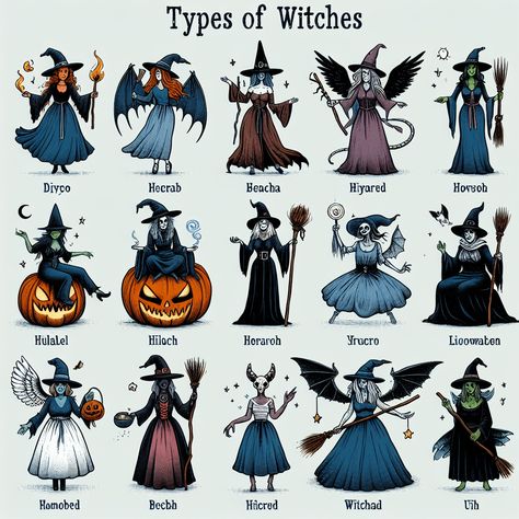 types of witches 2 Witch Stereotype, Different Witch Types, Witch Culture, Types Of Witches, Witch Things, Hedge Witch, Witchcraft For Beginners, Modern Witch, Sea Witch