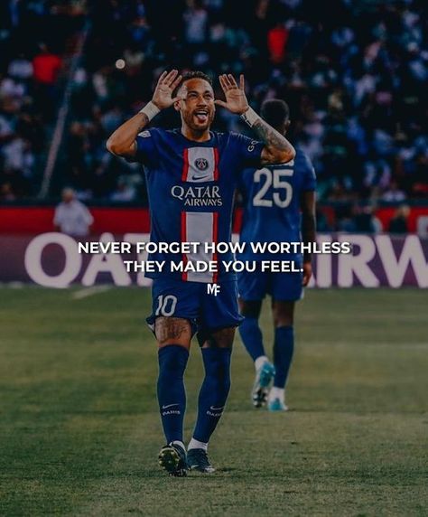 Football Confidence Quotes, Neymar Motivational Quotes, Coldest Motivational Football Wallpapers, Quotes Football Motivational, Football Inspiration Quotes, Football Mentality, Football Motivation Quotes, Quotes About Football, Football Quotes Motivational