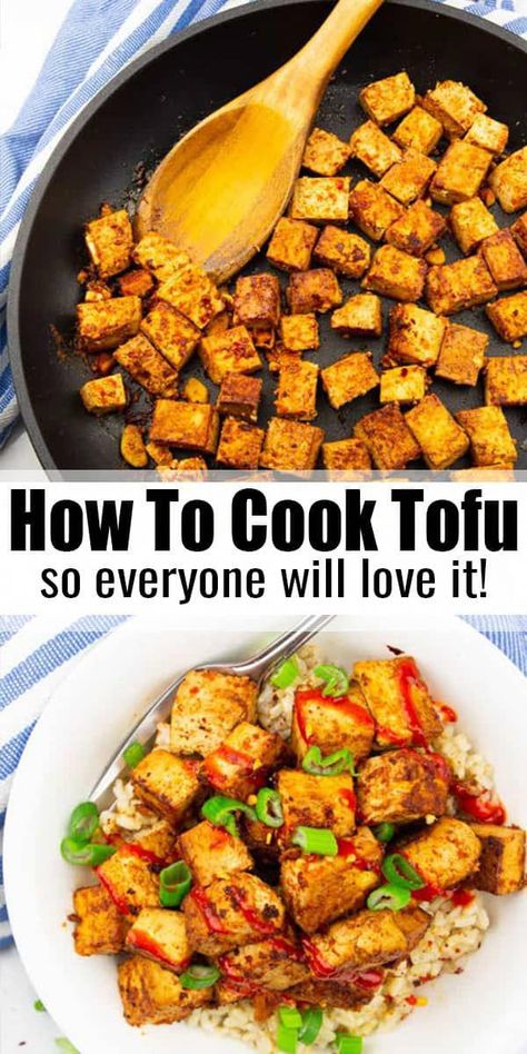 Tofu Sisig, Ways To Cook Tofu, Best Tofu Recipes, Cook Tofu, Tofu Recipes Healthy, Tofu Recipes Easy, Homemade Tofu, Tofu Recipes Vegan, Tofu Dishes