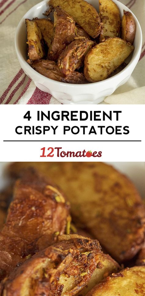 Red Roasted Potatoes, Potatoes Wedges, Crispy Roasted Potatoes, Olive Oil Extra Virgin, 12 Tomatoes Recipes, Baby Red Potatoes, Baby Red, 12 Tomatoes, Potato Side Dishes