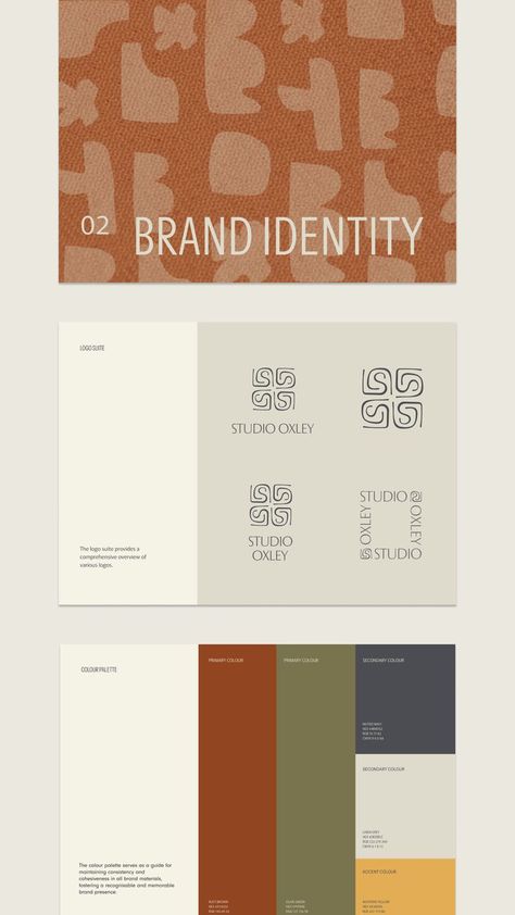 Branding design earthy refined sophistcated colour palette inspiration eclectic brand colours typography. They are an interior design studio weaving together art, pattern and textile to craft richly layered, contemporary homes. Branding design for furniture service based design brand identity inspriration. logo design brand identity interior studio branding typography patterns colour palette Organic Branding Design, Logo Color Combinations, Luxury Branding Identity, Colour Palette Inspiration, Contemporary Branding, Brand Identity Colors, Organic Branding, Luxury Brand Logo, Interior Studio