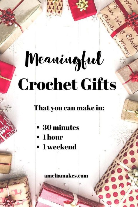 Quick Crochet Christmas Items which can be Nonetheless Significant ~ Amelia Makes- #Amelia #Christmas #Crochet #Fast #Gifts #Meaningful Check more at https://howcandothis.com/diyideas/quick-crochet-christmas-items-which-can-be-nonetheless-significant-amelia-makes/ Quick Crochet Gifts, Fast Crochet, Crochet Christmas Gifts, Confection Au Crochet, Crochet Gratis, Crochet Clothes For Women, Crochet Simple, Holiday Crochet, Crochet Christmas Ornaments