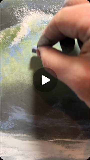 Jeanne Rosier Smith on Instagram: "I’m proud to have Dawn Rollers, 20”x60”, showing at the lovely @andersonfineartgallery in St Simons Island, Georgia. Here’s a little behind the scenes look at both the first and last steps in its development, from underpainting layers with dry pastel washes down with 70% isopropyl alcohol as a medium, and then after many hours and layers, adding final layers to a focal area in dry pastel.  This is a size I love for waves: the wide panoramic. I mount 400 grit Uart paper on MountCor, an acid-free foam board with heat activated adhesive. It’s fairly light weight so I can easily tape it up to another sheet of foam board as a backboard to work on my easel.  . #panoramic #pastelartists #pastelseascape #howtopastel #pasteltips #seascapepainting #artcollector" Panoramic Painting, St Simons Island Georgia, Dry Pastel, St Simons Island, St Simons, Isopropyl Alcohol, Seascape Paintings, Foam Board, Art Collector