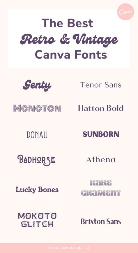 Dec 13, 2021 - Are you looking for the perfect brand fonts in Canva? This big guide lists 60+ must-have Canva fonts and font pairings you can use for your branding. From modern, classic and minimal fonts to retro and the coolest handwriting and script fonts. Kombinasi Font, Police Font, Font Canva Lettering, Font Love, Minimal Font, Font Guide, Keyword Elements Canva, Minimalist Font, Canva Fonts