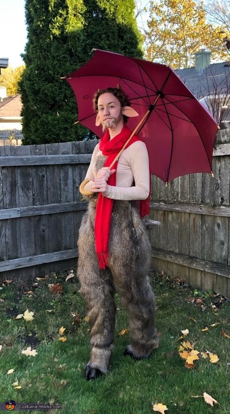 Mr Tumnus Costume Diy, Narnia Characters Costumes, Narnia Beaver Costume, White Stag Costume Narnia, Possum Magic Costume, The Rescuers Costume, Narnia Family Costumes, Narnia Costume Ideas, Lion Witch And The Wardrobe Costume