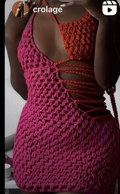 Pattern Blouse Designs, Instagram Baddies, Trendy Outfit Ideas, Crochet Swimsuit, Mode Crochet, Crochet Swimwear, Crochet Business, Crochet Clothing And Accessories, Diy Fashion Clothing