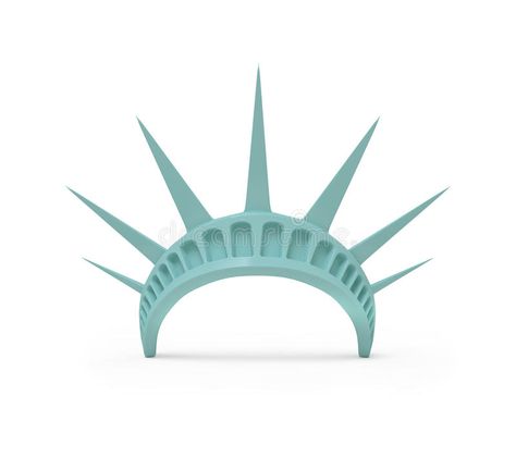 Statue Of Liberty Crown, Statue Of Liberty Tattoo, Liberty Tattoo, Crown Template, Creepy Halloween Makeup, Diy Crown, Crown Tattoo, Travel Icon, Horror Movie Characters