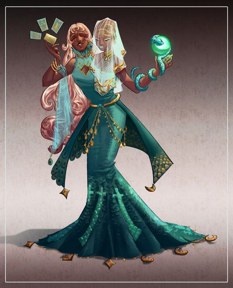 Fortune Teller Dnd Character, Fortune Teller Character Art, Fortune Teller Fashion, Fortune Teller Concept Art, Dnd Fortune Teller, Fortune Teller Character Design, Psychic Character Design, Fantasy Fortune Teller, Fortune Teller Drawing