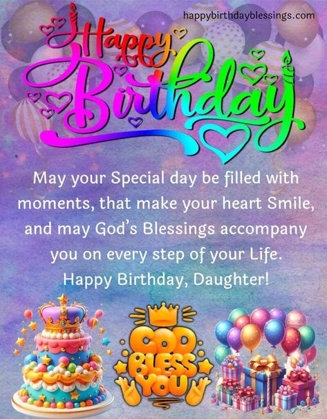 Best Birthday wishes for Daughter Happy Birthday Special Daughter, Happy Birthday Like A Daughter, Happy Birthday Quotes For Daughter Inspiration, African American Happy Birthday Daughter, Happy 50th Birthday Daughter, Happy 24th Birthday Daughter, Birthday Blessings For Daughter, Happy 14th Birthday Daughter, Happy Birthday Wishes For My Daughter