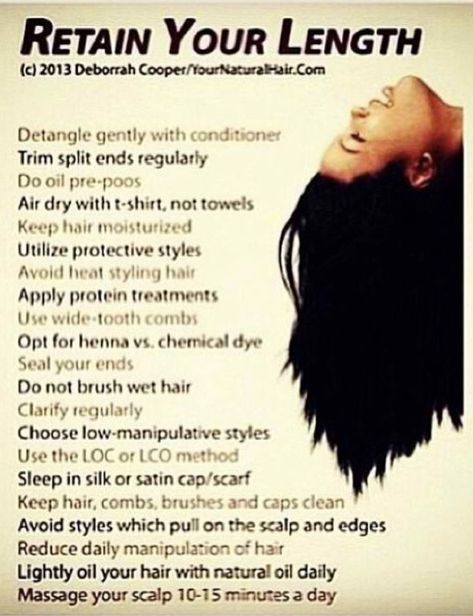 Relaxed Hair Regimen, Relaxed Hair Journey, Healthy Relaxed Hair, Length Retention, Relaxed Hair Care, Hair Facts, Curly Hair Care Routine, Strand Of Hair, Natural Hair Growth Tips