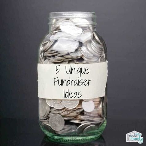 5 unique fundraiser ideas! Donation Jars Ideas Fundraising, Fall Fundraising Ideas, Unique Fundraiser Ideas, Fundraising Ideas For Kids, Group Fundraising Ideas, Charity Fundraising Ideas, Pto Fundraisers, Band Booster, Fundraiser Food