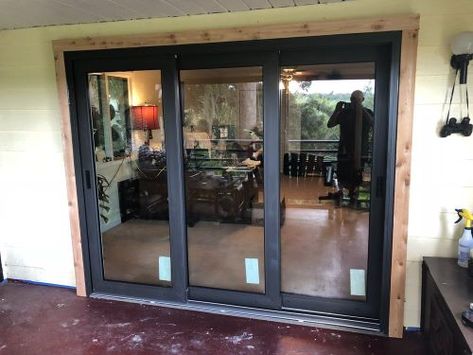 Bifold Exterior Doors, Folding Glass Patio Doors, Double Sliding Patio Doors, Outdoor French Doors, Sliding French Doors Patio, French Doors Patio Exterior, Patio Door Installation, Installing Exterior Door, Bifold Patio Doors