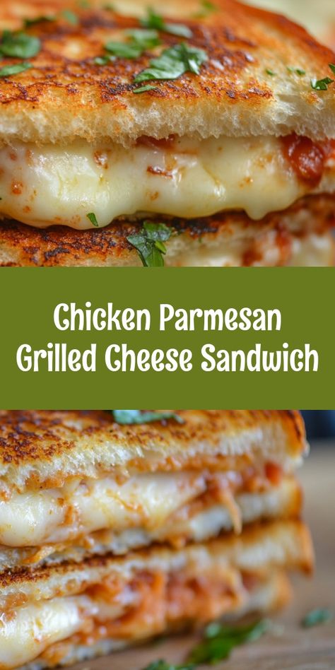 As I grilled the Chicken Parmesan sandwich on a cozy Sunday afternoon, my family gathered around, laughter filling the air. The aroma drew my partner closer, and with each bite, we celebrated simple moments that felt like home. Chicken Parmesan Panini, Grilled Chicken Parmesan Sandwich, Chicken Parm Grilled Cheese, Chicken Parmesan Grilled Cheese, Grilled Cheese With Chicken, Chicken Panini Recipes, Parmesan Chicken Sandwich, Parmesan Grilled Cheese, Chicken Parmesan Sandwich Recipe