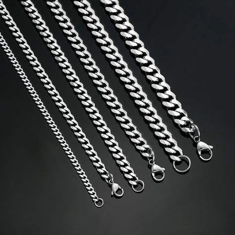 Exciting News! Our latest collection has just arrived, featuring stunning new designs and must-have items for the season. Be the first to explore and shop our New Arrivals now! Cuban Link Chains Stainless Steel Classic Men Boy Curb Chunky Silver Color Necklace 3.6mm to 11mm 14 to 30 Inches https://www.cyberehub.com/products/cuban-link-chains-stainless-steel-classic-men-boy-curb-chunky-silver-color-necklace-3-6mm-to-11mm-14-to-30-inches EHubDirect.com™ #NewArrivals #FreshStyles #ShopNow #Fash... Color Necklace, Cuban Link Chain, Must Have Items, Cuban Link, Men Boys, Classic Man, Silver Color, Stainless Steel, Chain