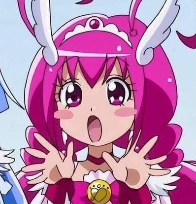 Smile Precure, Glitter Force, An Anime, Pink Hair, Force, Glitter, Funny, Hair, Anime