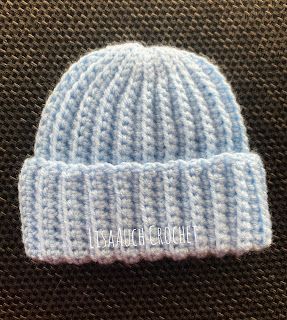 Newborn Crochet Hat Pattern, Baby Beanie Crochet Pattern, Easy Crochet Baby Hat, Crochet Baby Hats Free Pattern, Crochet Baby Cap, Baby Hat Free Pattern, Preemie Crochet, Crochet Beanie Pattern Free, Crochet Newborn Hat