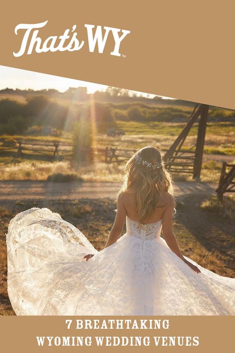 Wyoming Wedding Venues, Afton Wyoming, Evanston Wyoming, Cheyenne Frontier Days, Laramie Wyoming, Wyoming Wedding, Small Wedding Party, Wyoming Weddings, Storybook Wedding