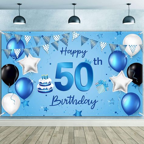 First Birthday Backdrop, 1st Birthday Backdrop, Boys First Birthday, 1st Birthday Banners, Happy 1st Birthday, First Birthday Decorations, Happy 50th Birthday, Baby Boy Birthday, Happy Boy