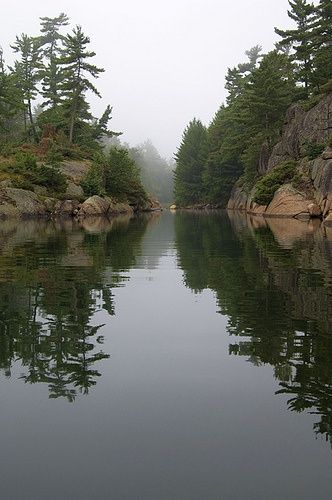 Pin by Debbie Rhatigan on Favorite Places and Spaces | Scenery, Nature pictures, Nature photography Georgian Bay Ontario, Canada Landscape, Nature Photography Trees, Northern Ontario, Georgian Bay, Hole In The Wall, Camping Photography, Woods Photography, Canoeing