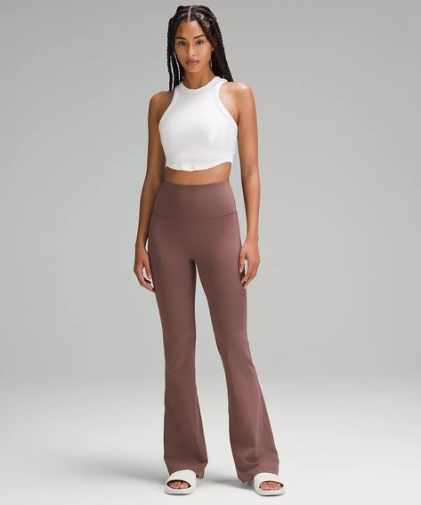 Discover great products at the best prices at Dealmoon. Lululemon Groove Super-High-Rise Flared Pant *Nulu | Women's Pants | lululemon. Price:$118.00 at lululemon Groove Pants Outfit, Low Impact Workout, Lululemon Women, Flared Pants, Tight Leggings, Leggings Shop, Burgundy Red, Concert Outfit, Flare Pants