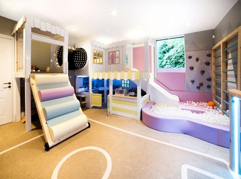 Private Playroom - Cheshire, UK - Our portfolio of soft play projects - Tigerplay Avengers Room Decor, Cheshire Uk, Avengers Room, Kids Indoor Play, Cafe Vibes, Play Cafe, Indoor Playroom, Soft Play Area, Daycare Design