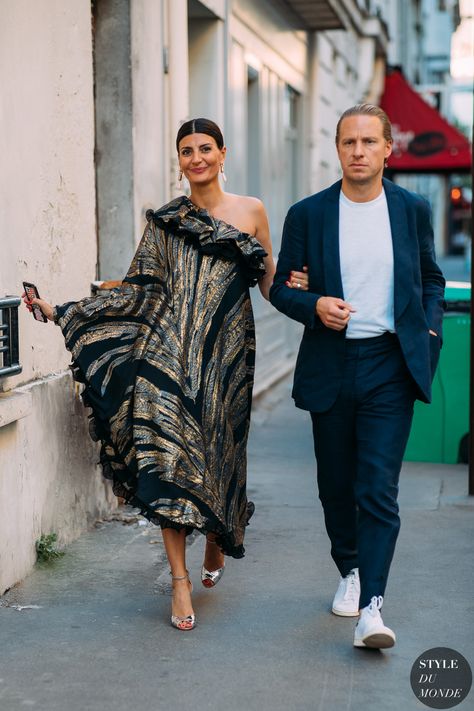 Winter Haute Couture, Giovanna Battaglia Engelbert, Leandra Medine, Giovanna Battaglia, Photography Winter, Paris Couture, Look Formal, Anna Dello Russo, Stylish Couple