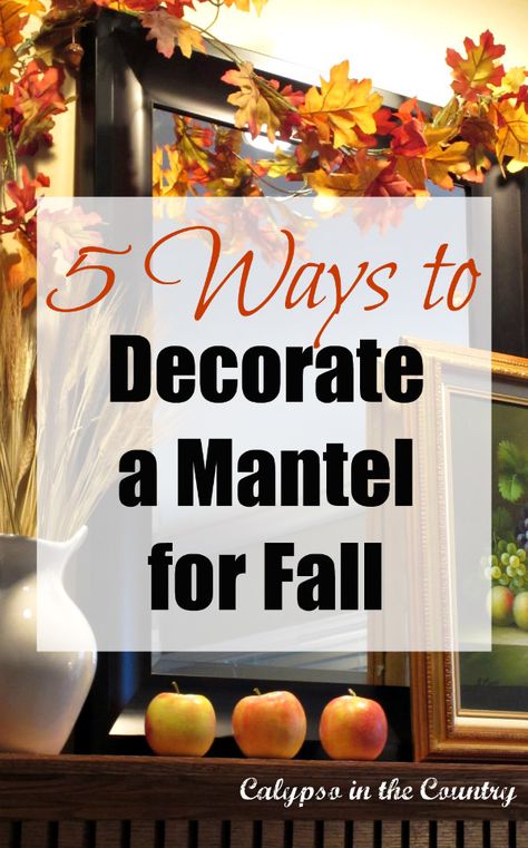 5 Ways to Decorate a Mantel for Fall Fall Mantel Decorating Ideas Modern, Fall Mantel Decorating Ideas With Tv, New Fall Decorating Ideas 2023, How To Decorate Fireplace Mantel, Fall Mantels Mantles Decor, Thanksgiving Fireplace Decor, Fireplace Fall Decorating Ideas, Fall Mantle Decor With Tv, Fall Fireplace Mantel Decor