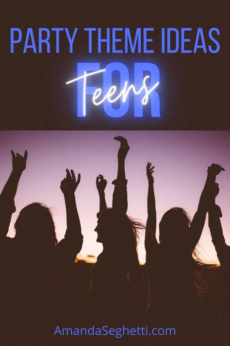 Epic Party Ideas, Teenage Party Themes, Teen Theme Party Ideas, House Party Ideas For Teens, Winter Birthday Party Ideas For Teens, Party Theme Ideas For Teenagers, Thirteen Birthday Party Ideas, Birthday Themes For Teenage Girl, Teen Girl Birthday Party Themes