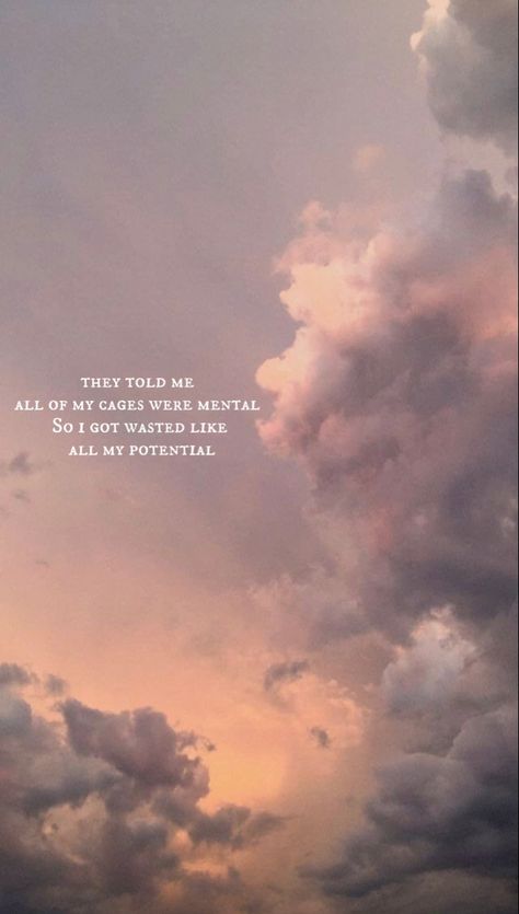 So I Got Wasted Like All My Potential, I Got Wasted Like All My Potential, They Told Me All Of My Cages Were Mental, Lyric Poetry, Taylor Swift Song Lyrics, Art Walls, Poetic Quote, Virgo Season, Cruel Summer