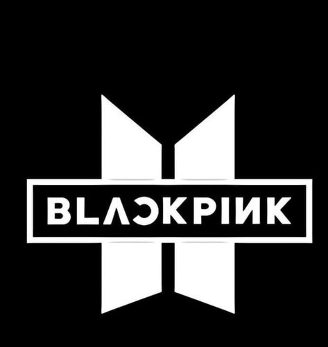 Blackpink Letter, Beautiful Logo, Bts Blackpink, Beautiful Logos, Kpop Posters, Blackpink And Bts, I Love Bts, Bts Korea, Black Backgrounds