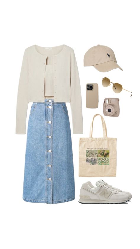 #outfitinspo #comfy #outfits #modesty #fashion #fashioninspo #casual #modestcasual Best Winter Outfits, Modesty Fashion, Midi Skirts, Comfy Outfits, Denim Skirt, Winter Outfits, Winter Fashion, Midi Skirt, Skirt