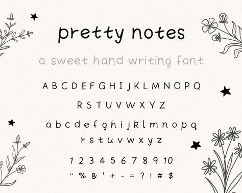 Bold - Serif Font Combinations Cute Font Handwriting, Pretty Fonts To Write In, Aesthic Handwriting Alphabet, Fonts Alphabet Handwritten Simple, Simple Fonts Alphabet Handwriting, Font Notes Ideas, Goodnotes Handwriting Font, Handwritten Fonts Alphabet Simple, Simple Font Alphabet