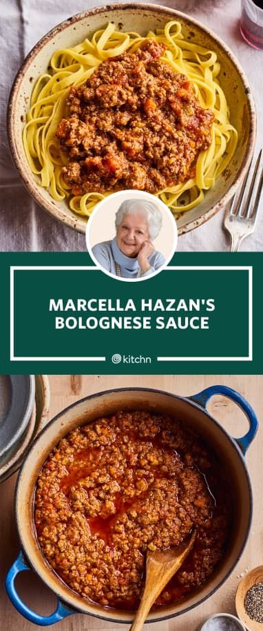 Marcella Hazan Bolognese, Bolognese Sauce Authentic, Best Bolognese Sauce, Italy Recipes, Pirate Ideas, Compound Butters, Marcella Hazan, Bolognese Sauce Recipe, Mambo Italiano