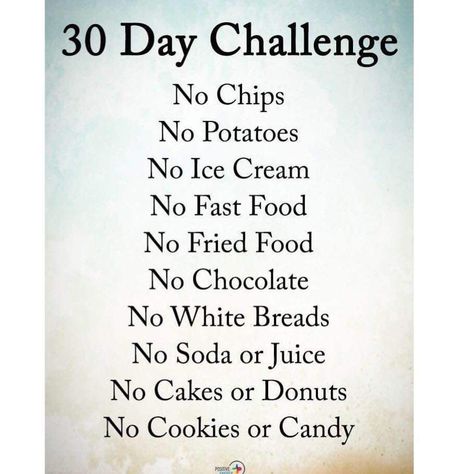 30 Day Challenge Food, Healthy Eating Challenge, Motivație Fitness, Diet Dinner Recipes, Quick Workout Routine, Body Workout Plan, Weight Workout Plan, Day Challenge, Fried Food