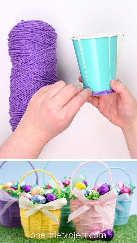 Diy Easter Egg Hunt, Easter Egg Hunt Ideas, Egg Hunt Ideas, Mini Easter Basket, Easter Basket Crafts, Easter Crafts For Adults, Diy Easter Gifts, Fun Easter Crafts, Easter Craft Decorations