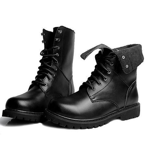 Fall Leather Boots, Rocker Boots, Mens Boots Online, Black Leather Combat Boots, Black Boots Men, Combat Boots Men, Boots Combat, Black Combat Boots, 2024 Trends