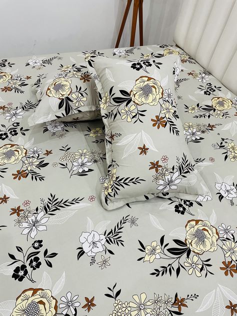 Cotton Bedsheets Designs, Bedsheets Designs, Colour Full, Camping Mattress, Bed Sheet Set, Cotton Bedsheets, Bed Linen Sets, Amazing Ideas, Full Bed