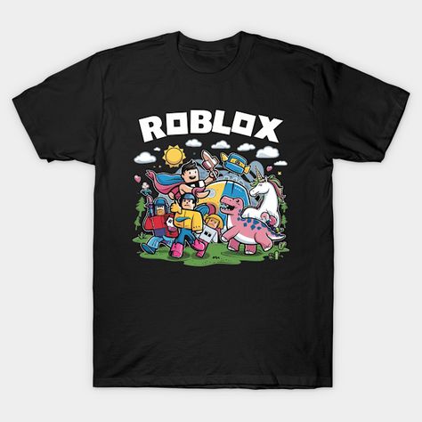 Roblox t shirt blue