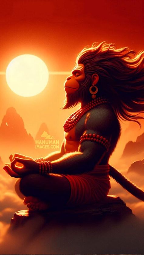 lord hanuman in deep meditation | Hanuman images Bhakti Aesthetic, Wallpaper Hanuman, Meditation Images, Hanuman Images Hd, Hanuman Wallpapers, Hanuman Ji Wallpapers, Hanuman Hd Wallpaper, Bajrang Bali, Sanatan Dharma