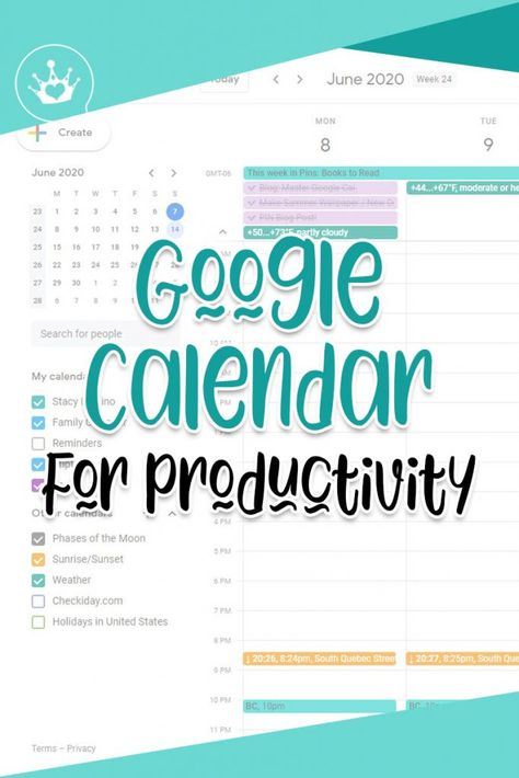 Google Calendar Ideas, Google Organization, Google Calendar Color Palette, Work Calendar, Better Organization, Google Tricks, Admin Work, Google Keep, Teacher Planning