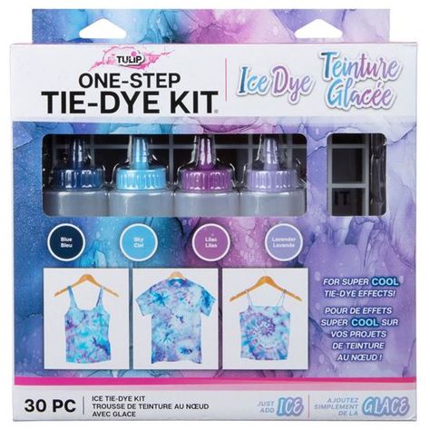 Tulip Tie Dye, Tulip Colors, Ice Tie Dye, Tie Dye Party, Tie Dye Kit, How To Tie Dye, Kids Holiday Gifts, Ice Dye, Unique Ties