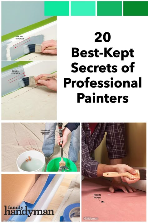 Painting Room Tips, Painting Walls Tips, House Painting Tips, Paint Like A Pro, Learn How To Paint, Professional Painters, Painting Trim, Diy Home Repair, How To Make Paint