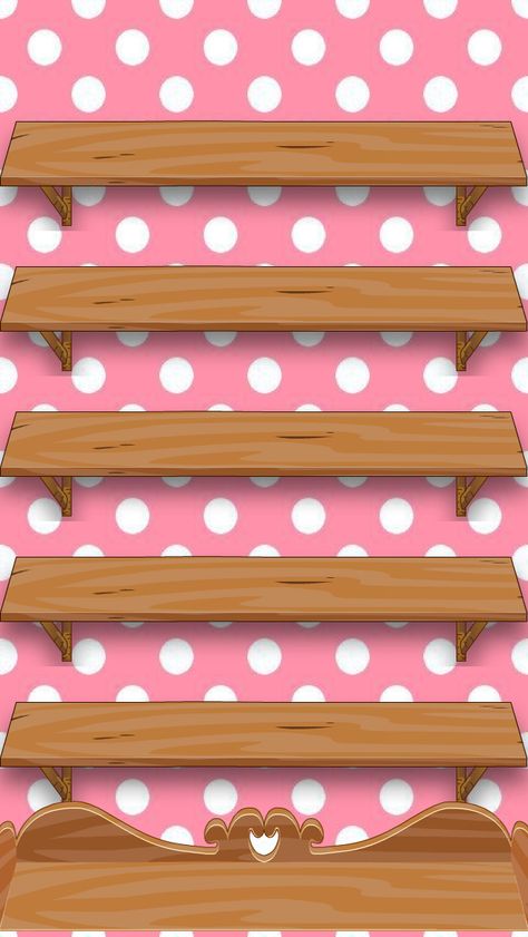 Ig Frame, Polka Dots Wallpaper, Wallpaper Shelves, Home Lock Screen, Bling Wallpaper, Iphone Home Screen Layout, Polka Dot Background, Retro Phone, Dots Wallpaper