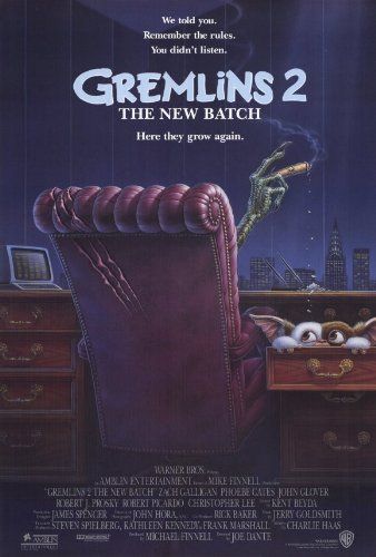 PRICES MAY VARY. Gremlins 2: The New Batch movie posters are rolled in newsprint to protect edges and ship in a sturdy triangular tube Approximate size is 27 x 40 inches Whether you are a collector or just generous with gifts, movie posters are perfect for any occasion! Great for framing! Most posters we source are on a standard poster paper however some may have a gloss coating Whether Gremlins 2: The New Batch is your personal favorite movie or you're looking for a special gift for that close Robert Picardo, 1990 Movies, Phoebe Cates, Best Movie Posters, The Evil Within, Horror Movie Posters, Cinema Posters, Steven Spielberg, Steve Mcqueen