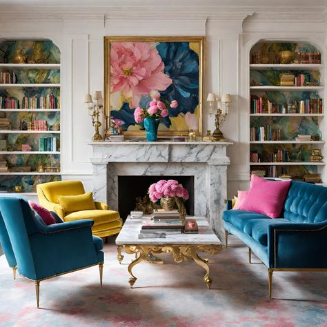 Grand Millennial Style: A Timeless Fusion of Tradition and Trend Grand Millennial Eclectic, Grand Millennial Paint Colors, How To Mix Patterns In Decorating, Modern Grand Millennial Decor, Grand Millenial Aesthetic, Grand Millennial Art, Grandmillenial Style Living Rooms, Grand Millennial Style Living Room, Grandmillennial Living Room