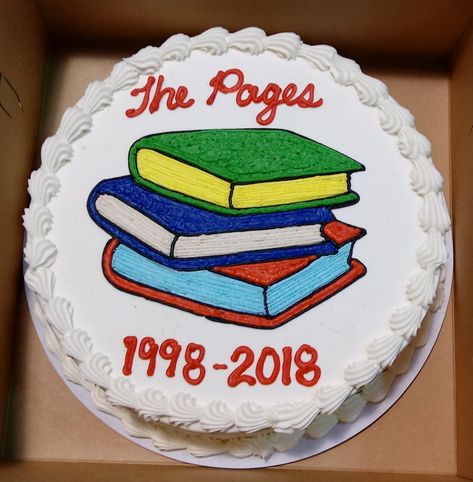 Cake For Book Lover, Book Lover Cake, Book Themed Cake, Teachers Day Cake, Sheet Cakes Decorated, Beach Birthday Cake, Farewell Cake, Cake Book, Teacher Cakes