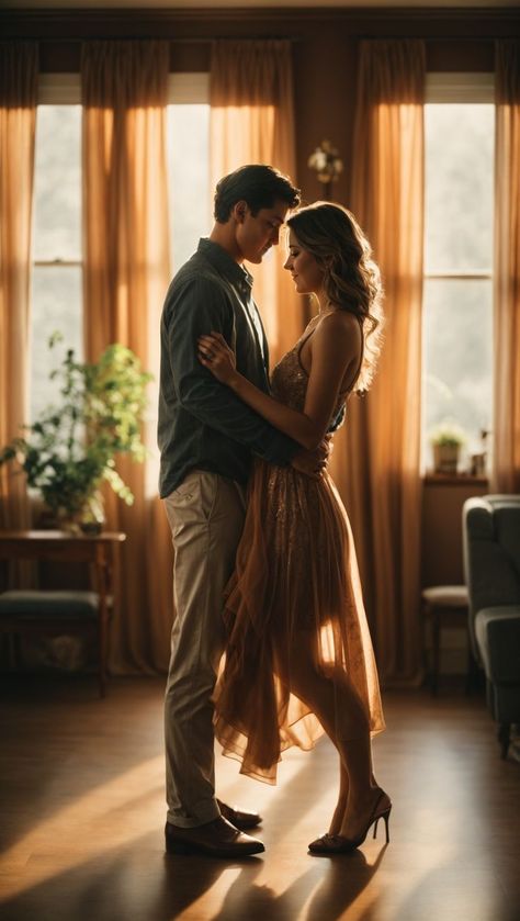 "Romantic Slow Dance in Living Room" Couple Dancing Photography Romantic, Room Creative Ideas, Intimate Living Room, Best Living Room Ideas, Romantic Dance, Heartwarming Photos, Couple Sketch, Cute Couple Dancing, Best Living Room