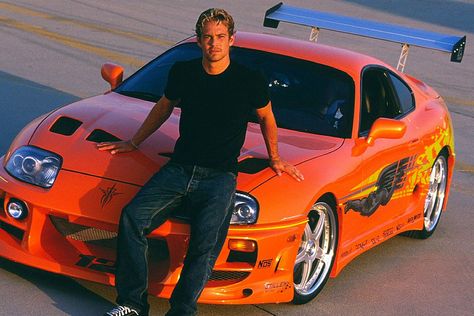 Paul Walker's Toyota Supra from The Fast and the Furious is up for sale -GQ Paul Walker Car, Paul Walker Wallpaper, To Fast To Furious, Paul Walker Tribute, Vw R32, Mobil Bmw, Fast And Furious Actors, Mode Rihanna, Paul Walker Pictures