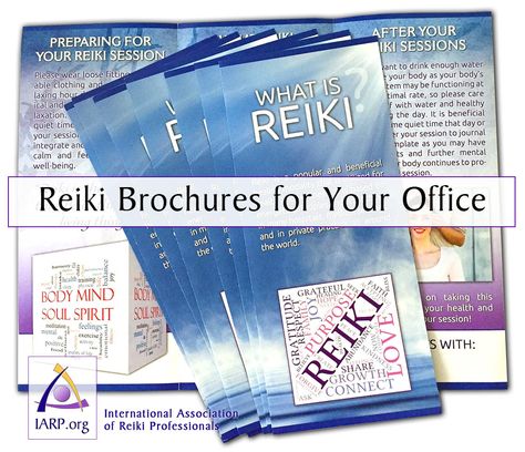 Beautiful Reiki Brochures now available for your office. Full-color high quality thick glossy brochures explain about Reiki to a new or prospective client. Have them on hand for presentations and workshops about Reiki. There is a space on brochure to write in or to affix a label or paperclip your business card for your contact information. Members, … Reiki Business Cards, Reiki Business, Brochure Ideas, Reiki Healer, Reiki Practitioner, Quiet Time, Reiki, Business Card, To Grow